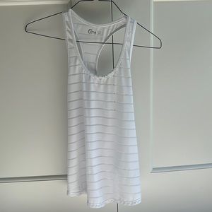 Zyia Activewear White Tank Top